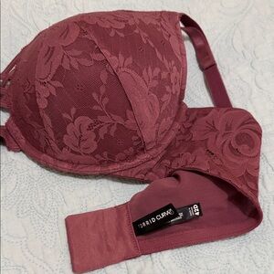Lace Bra in Mauve
